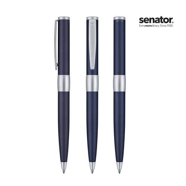 SENATOR Metallkugelschreiber IMAGE CHROME Blau 2158