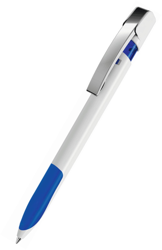 UMA Kugelschreiber SKY grip M 0-0126 Weiß-Blau