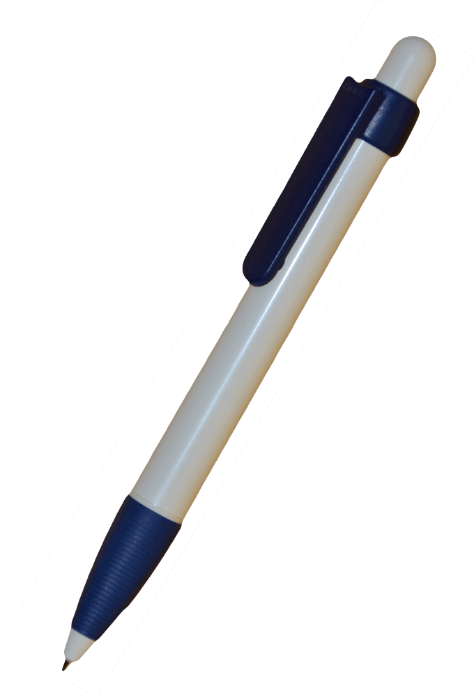 RITTER-PEN Kugelschreiber Soft Booster 02773- weiß-dunkelblau