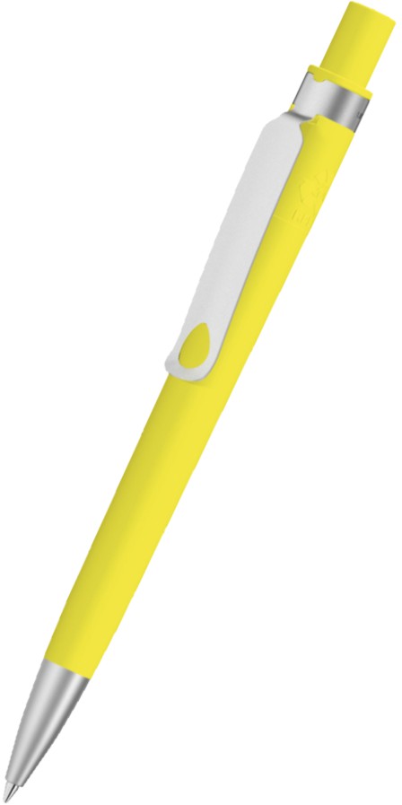 UMA Kugelschreiber RECYCLED PET PEN CORE SI GUM 0-2350 gelb