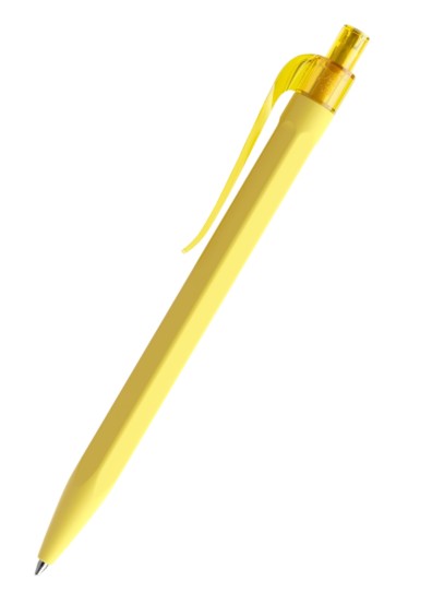 QS50 prodir Kugelschreiber PRT Curved-Clip R07 lemon