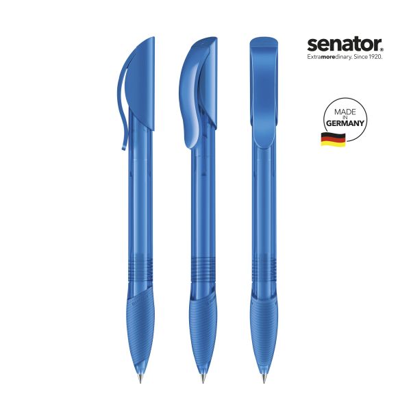 SENATOR Kugelschreiber HATTRIX Clear SG 2339 Pantone 2935 Blau