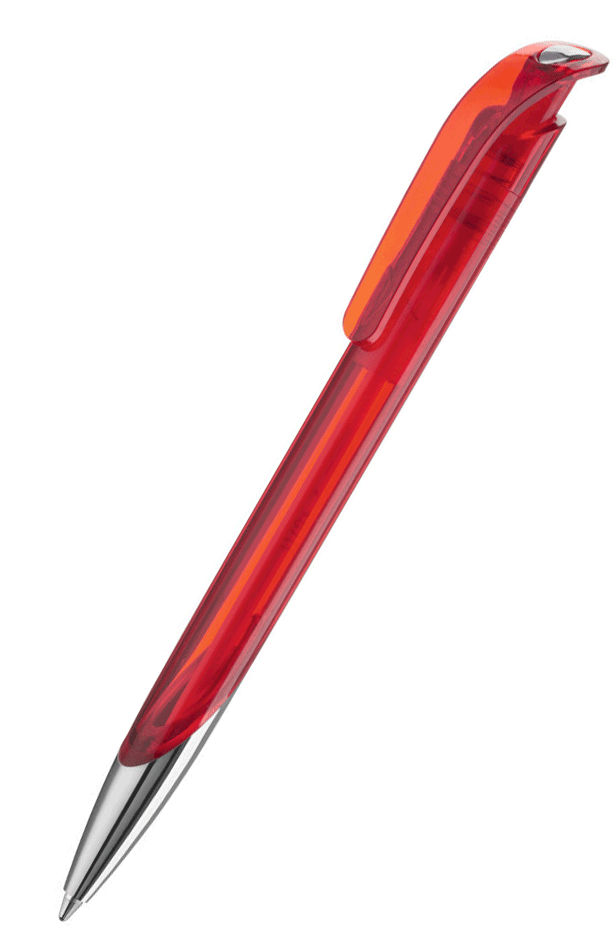 UMA Kugelschreiber SPLASH transparent SI 0-0058 Rot