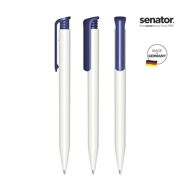 SENATOR Kugelschreiber SUPER HIT Polished Basic 2955 Pantone 2757 Blau
