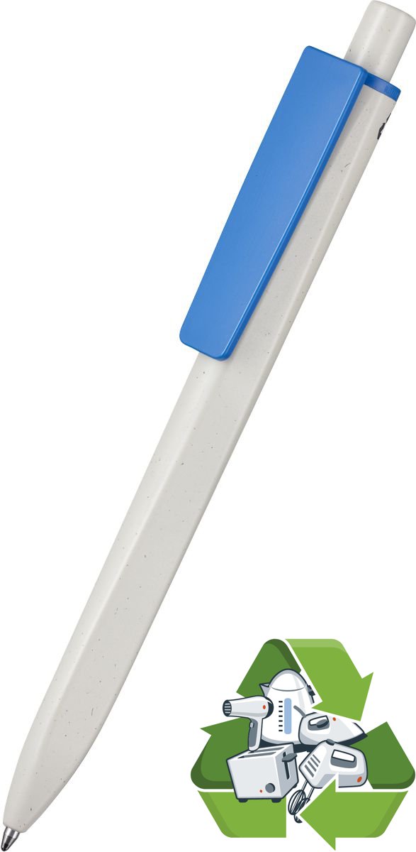 Ritter Pen Kugelschreiber RIDGE RECYCLED 99800 grau-blau