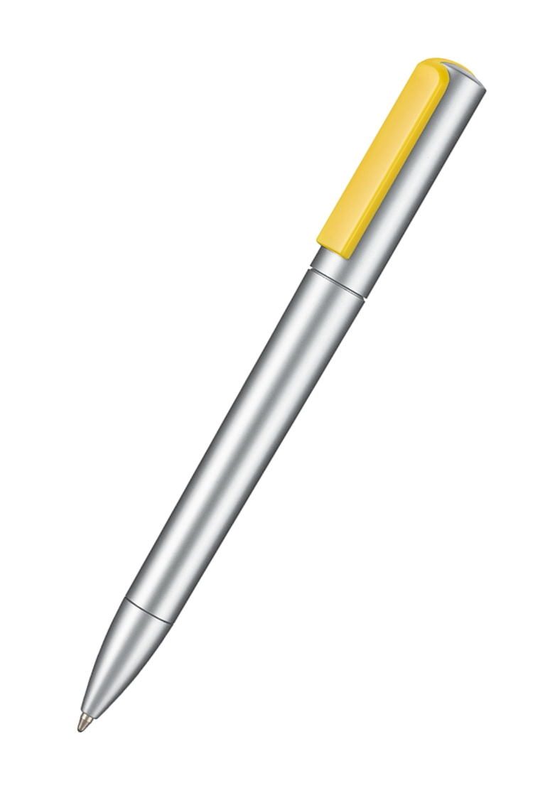 Ritter Pen Kugelschreiber Split Silver 30126 Mais-Gelb 0241