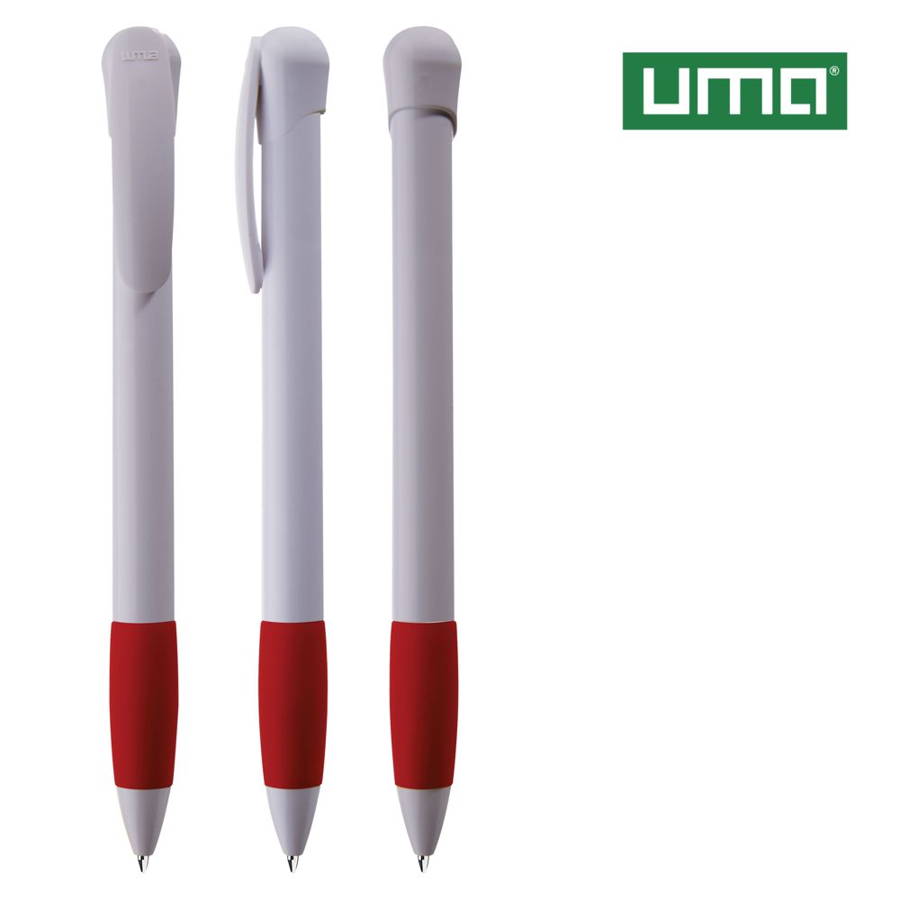 UMA Kugelschreiber FANTASY 0-0011 Weiss-Rot