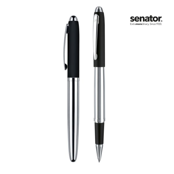 SENATOR Metallrollerball NAUTIC 1092 Schwarz