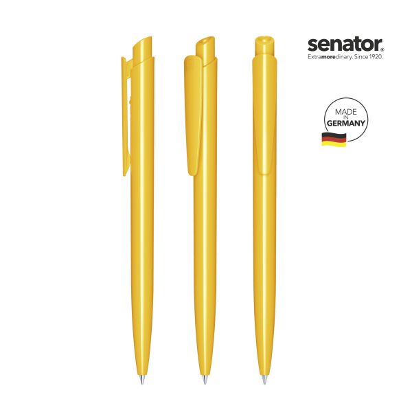 SENATOR Kugelschreiber DART Polished 2600 Pantone 7408 Gelb