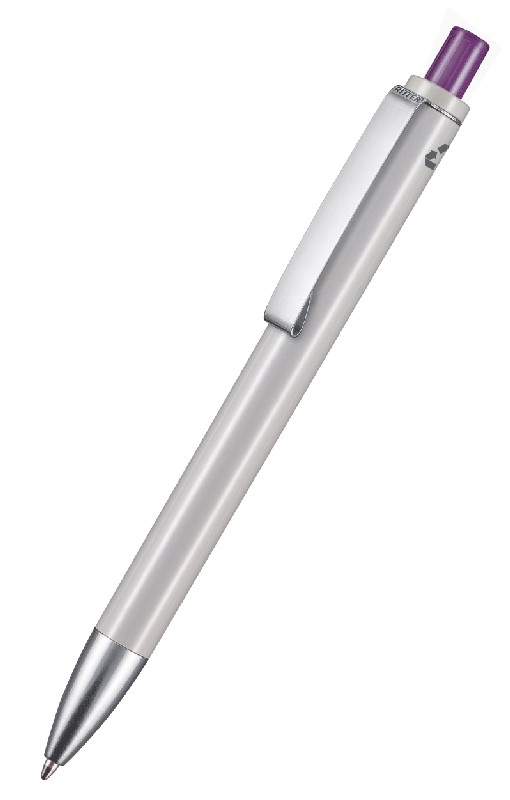 Ritter Pen Kugelschreiber EXOS RECYCLED 97600 Grau-Pflaumen-Lila 1425-3903