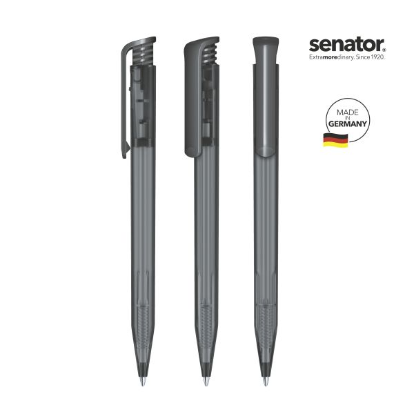 SENATOR Kugelschreiber SUPER HIT Frosted 2244 Pantone 445 Grau