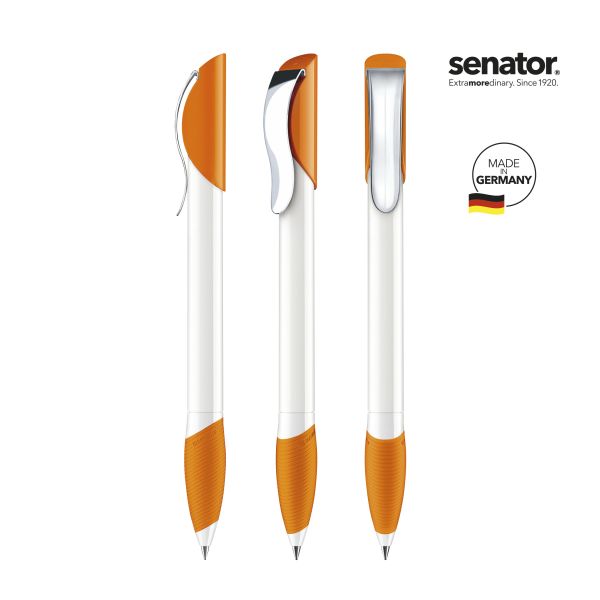SENATOR Kugelschreiber HATTRIX Polished Basic SG MC 3201 Pantone 151 Orange