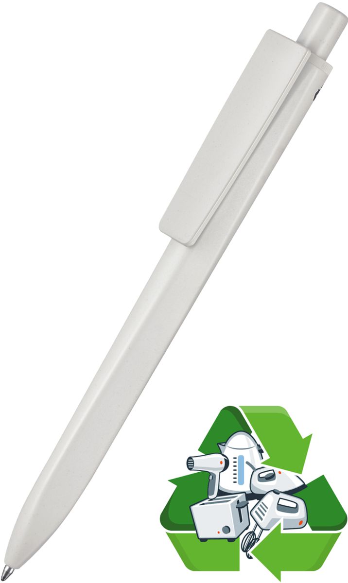 Ritter Pen Kugelschreiber Ridge Recycled Soft 99802 grau + grau 1425