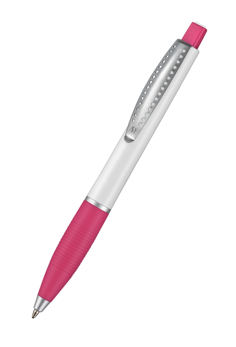 Ritter Pen Kugelschreiber Club SI 48800 Weiß 0101 Fuchsia-Pink 0800