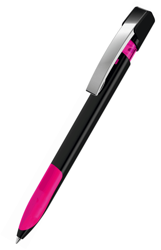 UMA Kugelschreiber SKY grip M 0-0126 Schwarz-Magenta