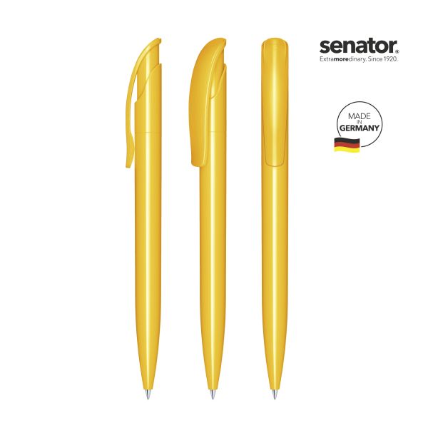 SENATOR Kugelschreiber CHALLENGER Polished 2416 Pantone 7408 Gelb