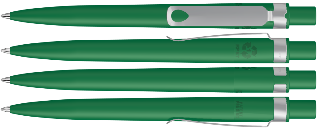 UMA Kugelschreiber RECYCLED PET PEN CORE F 0-2350 dunkelgrün