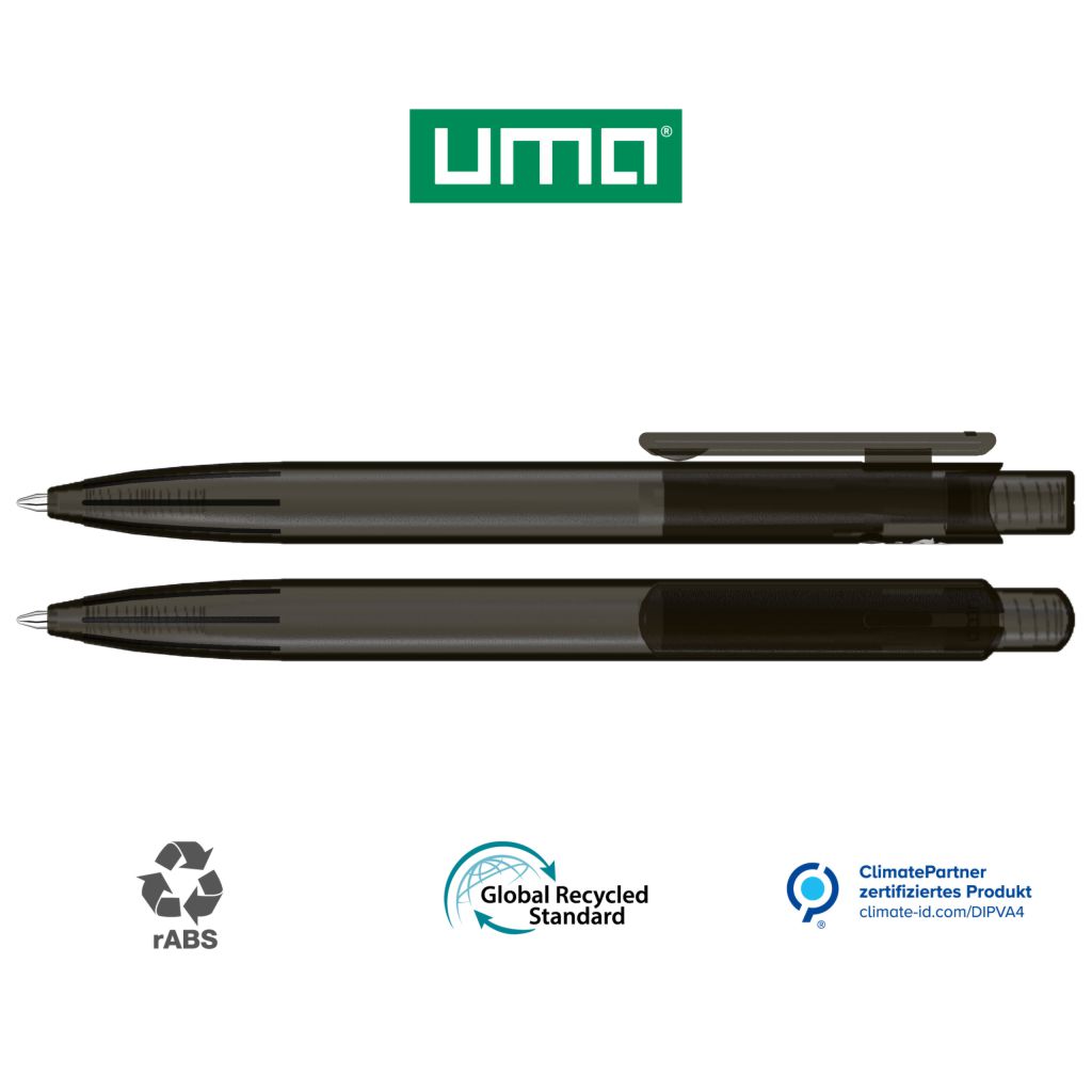 UMA Kugelschreiber STAGE frozen RECY 0-0550 anthrazit