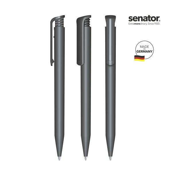 SENATOR Kugelschreiber SUPER HIT Matt 2904 Pantone 445 Grau