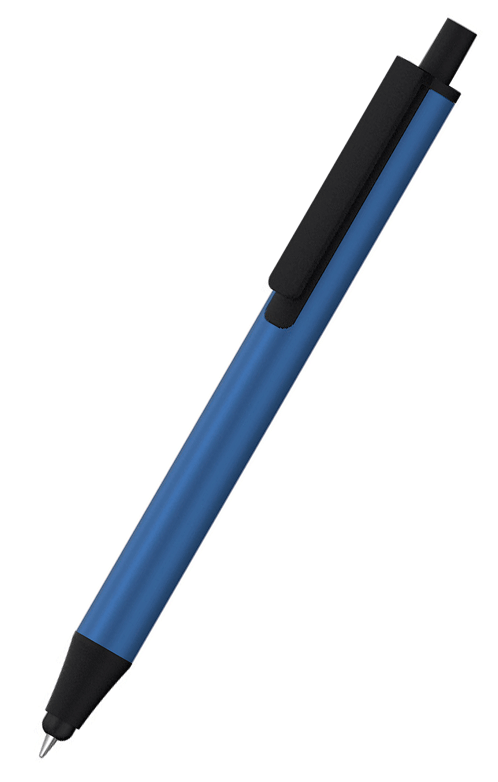 Klio-Eterna Kugelschreiber Flute stylus metal PP 60280 Blau MS