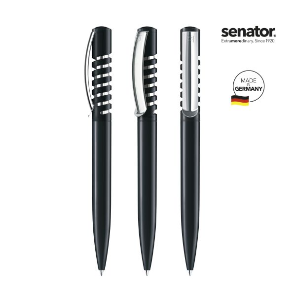 SENATOR Kugelschreiber NEW SPRING Polished MC 2310 Schwarz