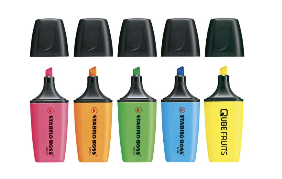 STABILO BOSS ORIGINAL MINI Textmarker neongelb