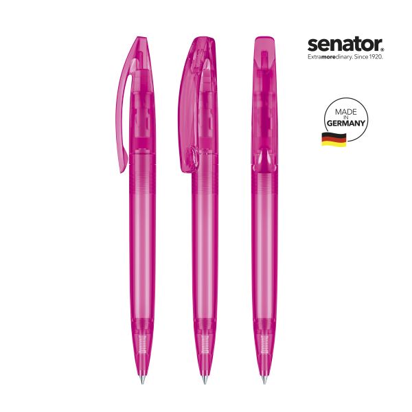 SENATOR Kugelschreiber BRIDGE Clear Rhodamine Red