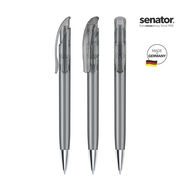 SENATOR Kugelschreiber CHALLENGER Clear MT 2925 Cool Gray 9