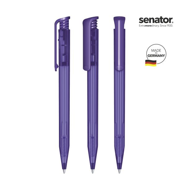 SENATOR Kugelschreiber SUPER HIT Frosted 2244 Pantone 267 Violett