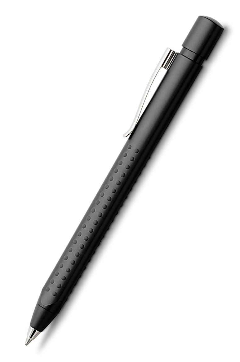 FABER-CASTELL Kugelschreiber Grip 2011 244153 Schwarz lackiert