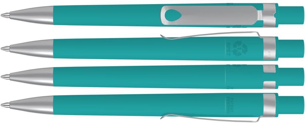 UMA Kugelschreiber RECYCLED PET PEN CORE SI GUM 0-2350 petrol