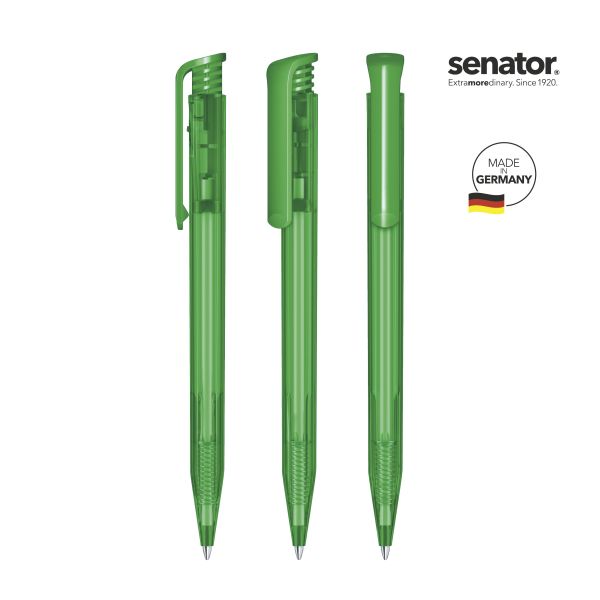 SENATOR Kugelschreiber SUPER HIT Clear 2756 Pantone 347 Grün