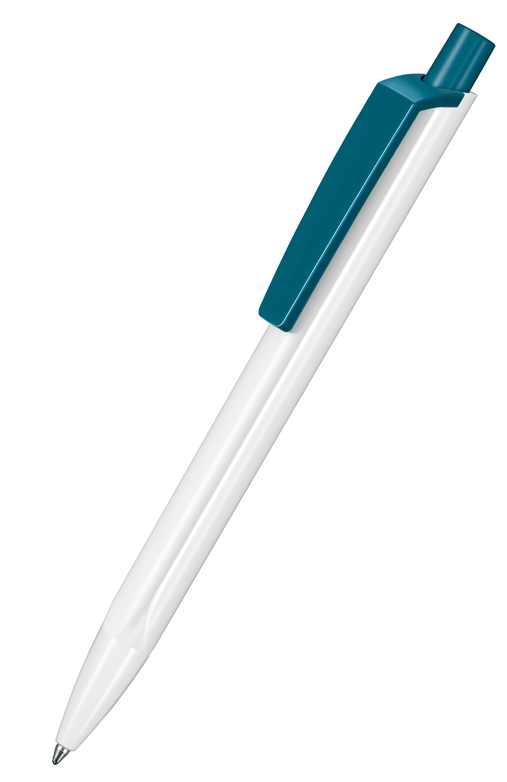 Ritter Pen Kugelschreiber Tri-Star P 03532 Weiß 0101 mit Petrol 1101  