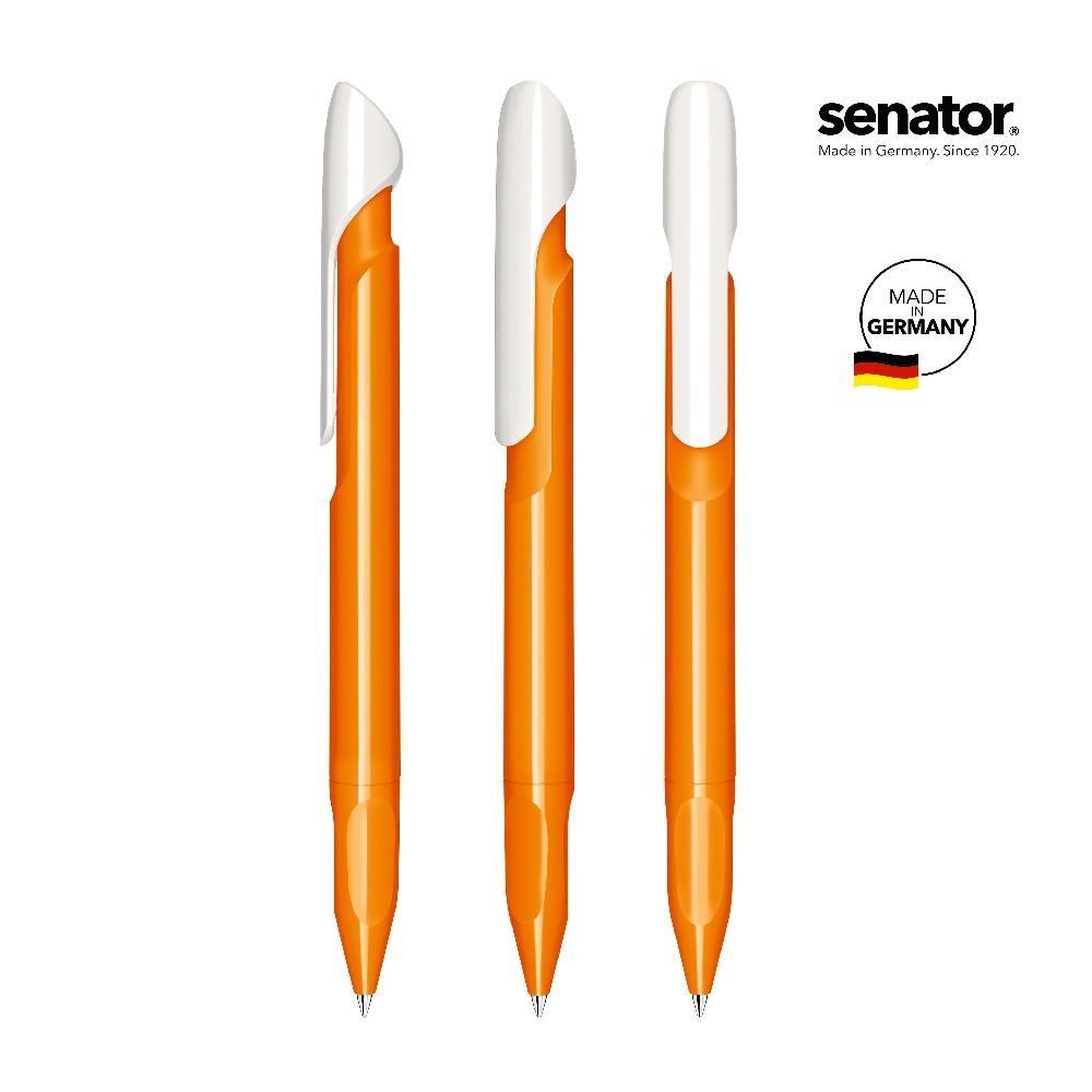 SENATOR Kugelschreiber EVOXX DUO POLISHED RECYCLED 3274 - Orange 151