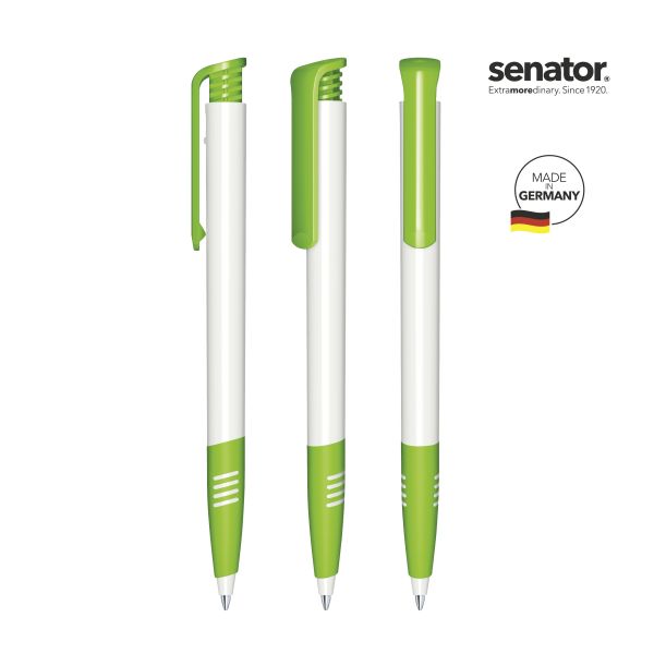SENATOR Kugelschreiber SUPER HIT Polished Basic SG 2956 Pantone 376 Grün