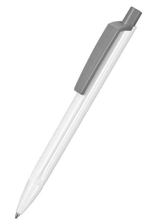 Ritter Pen Kugelschreiber Tri-Star P 03532 Weiß 0101 mit Stein-Grau 1400 