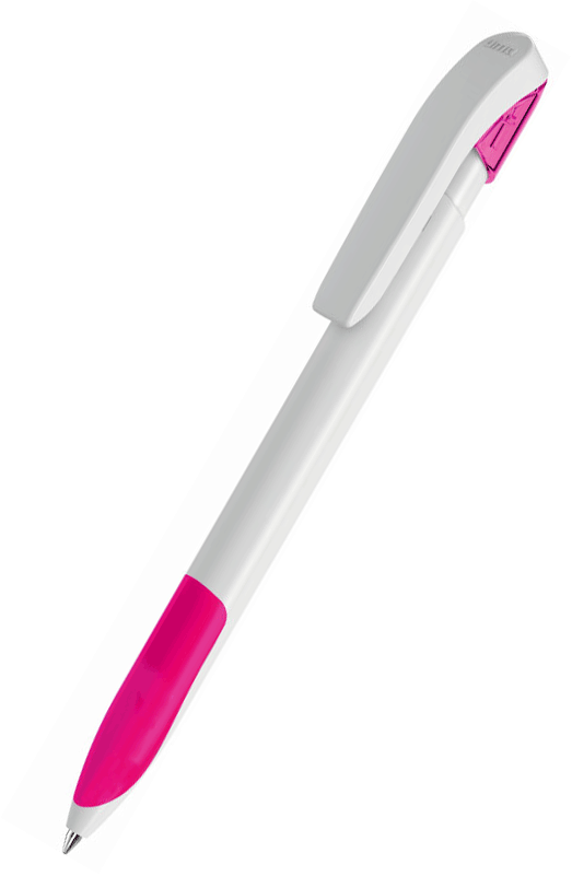 UMA Kugelschreiber SKY grip 0-0126 Weiß-Magenta