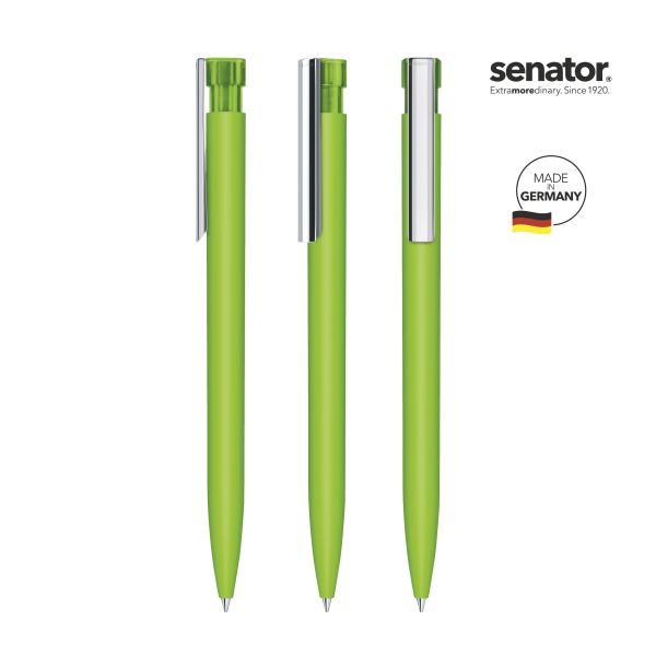 SENATOR Kugelschreiber LIBERTY Softtouch MC 2942 Pantone 376 Grün