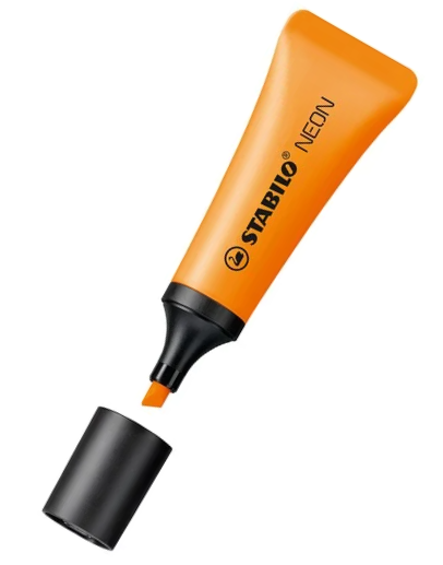 STABILO NEON Textmarker Orange