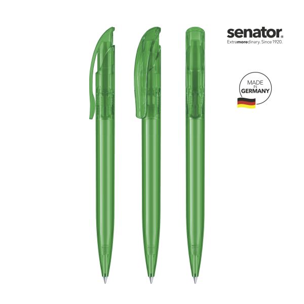 SENATOR Kugelschreiber CHALLENGER Clear 2192 Pantone 347 Grün