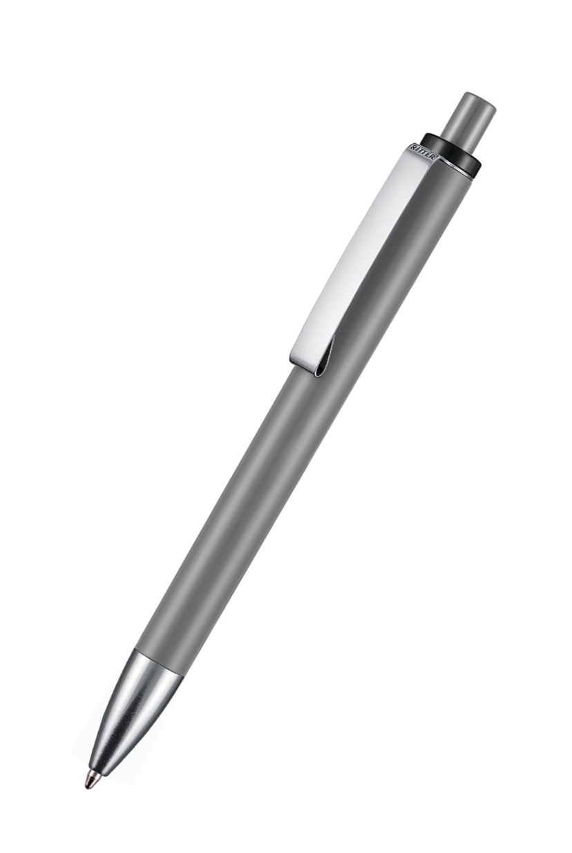 Ritter Pen Kugelschreiber Exos Soft 07601 Stein-Grau 1400