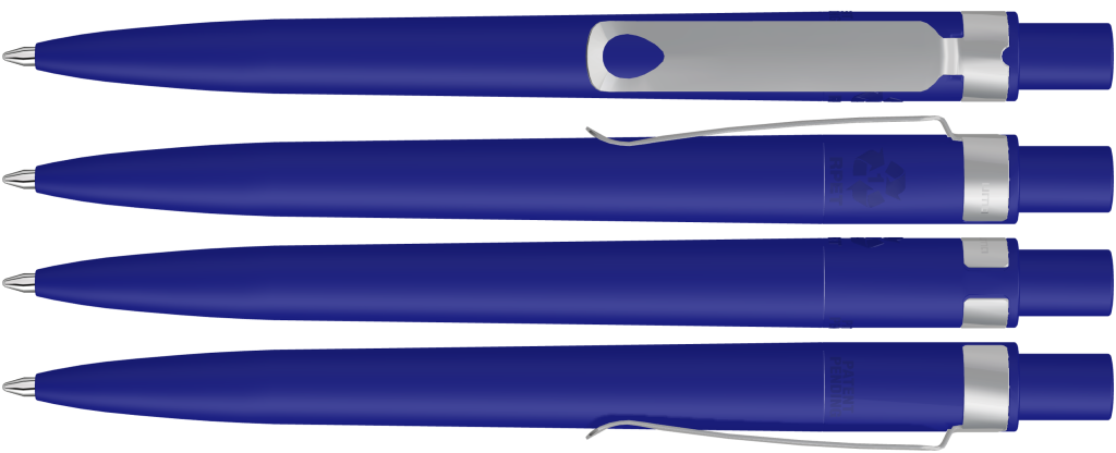 UMA Kugelschreiber RECYCLED PET PEN CORE F 0-2350 dunkelblau