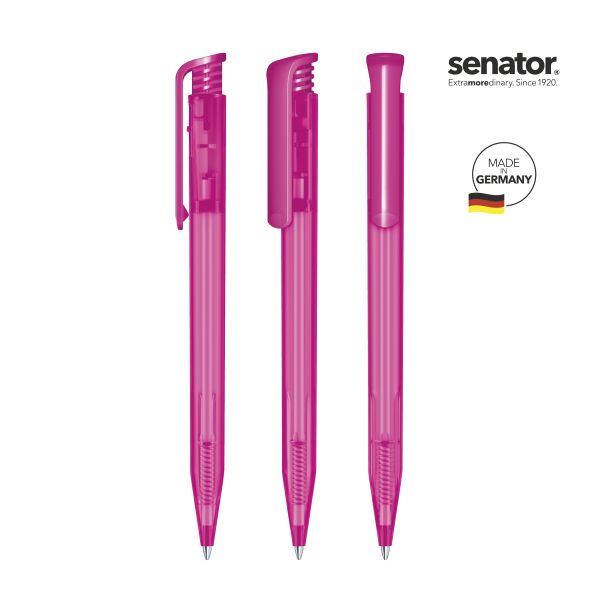 SENATOR Kugelschreiber SUPER HIT Frosted 2244 Rhodamine Red