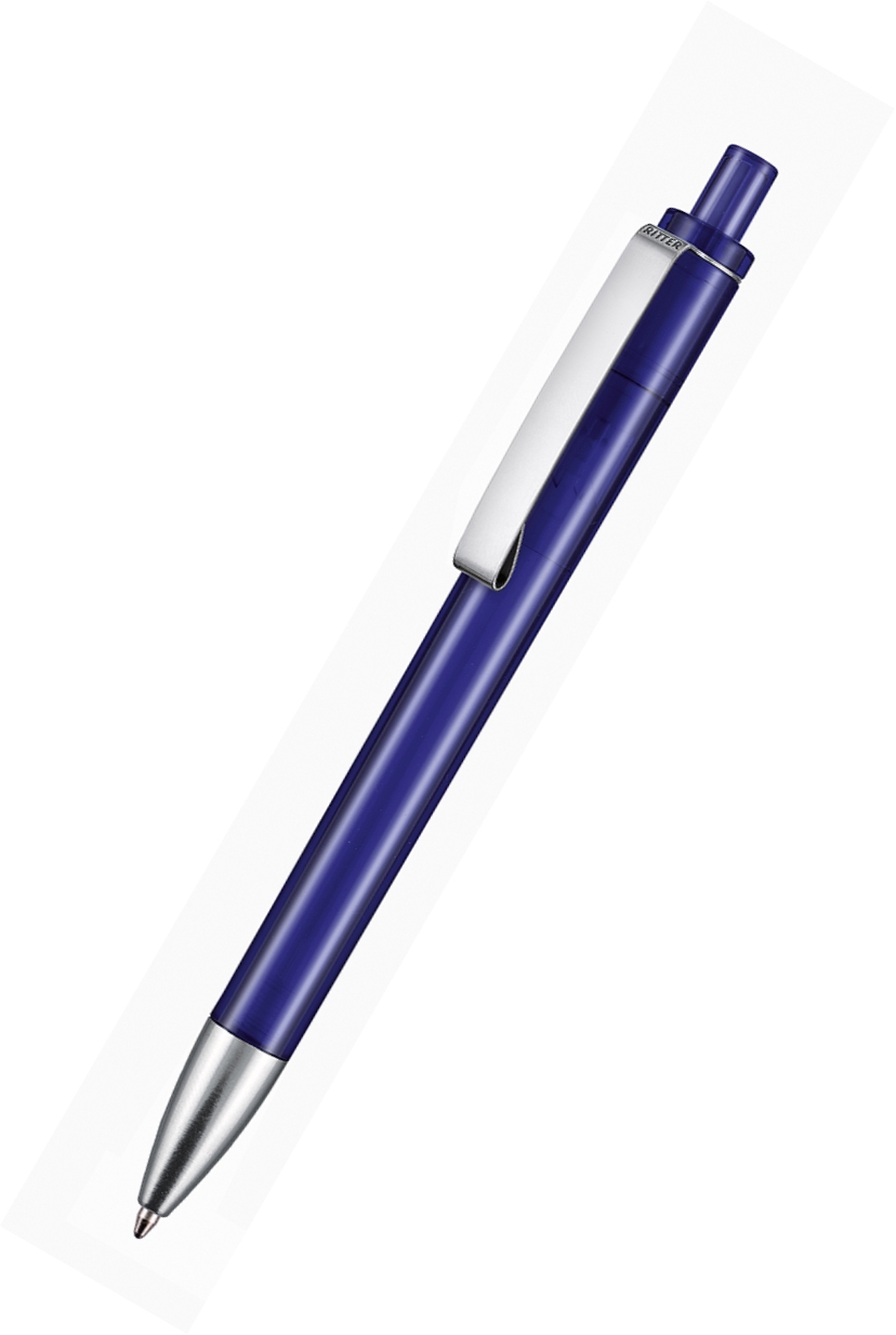 Ritter Pen Kugelschreiber Exos Transparent 17600 Ozean-Blau 4333