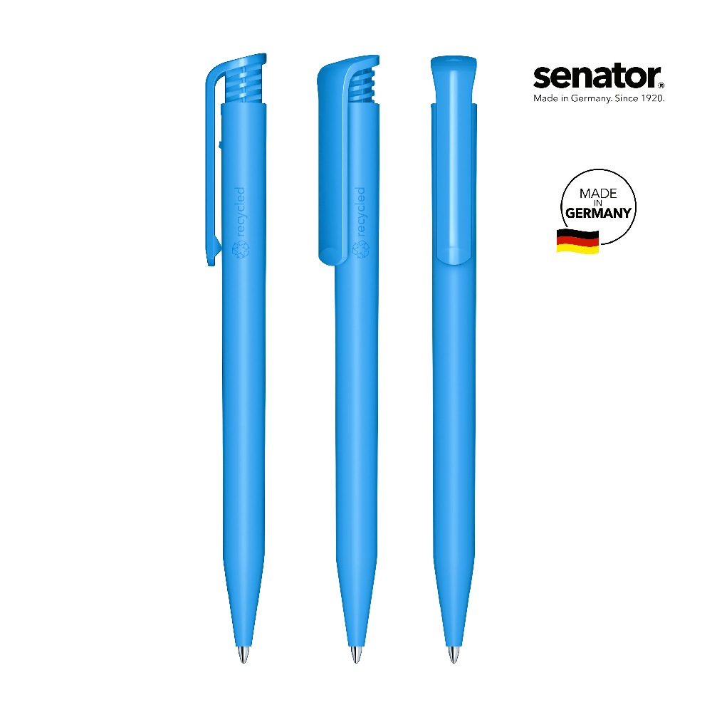 SENATOR Kugelschreiber SUPER HIT MATT RECYCLED 3304 Hellblau 279