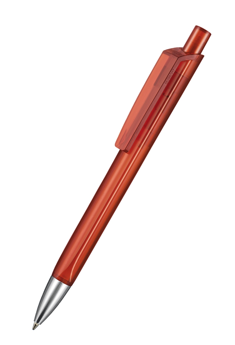 Ritter Pen Kugelschreiber Tri-Star Transparent 13530 Kirsch-Rot 3634