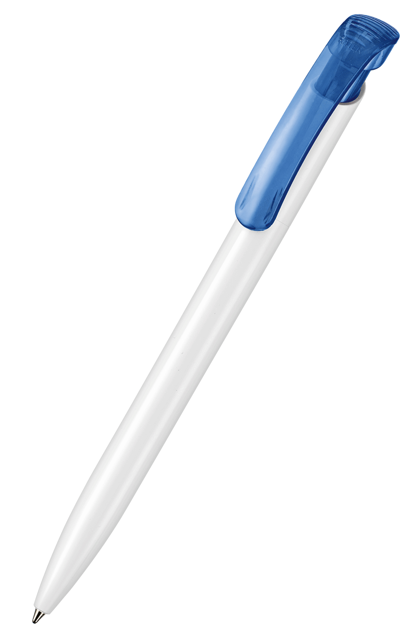 Ritter Pen Kugelschreiber Clear ST 42023 weiss + royal-blau 4303