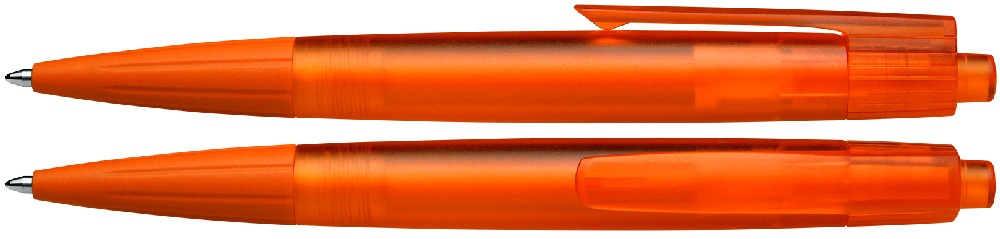 Like transparent - Schneider Kugelschreiber orange