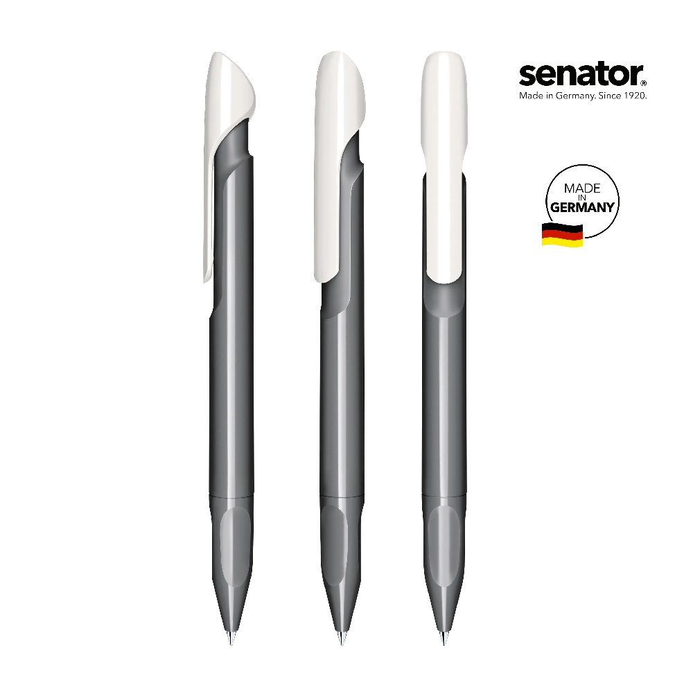 SENATOR Kugelschreiber EVOXX DUO POLISHED RECYCLED 3274 - Cool Gray 9