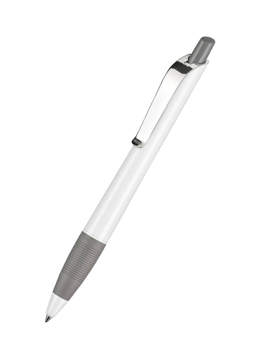 Ritter Pen Kugelschreiber Bond Shiny 08910 Stein-Grau 1400